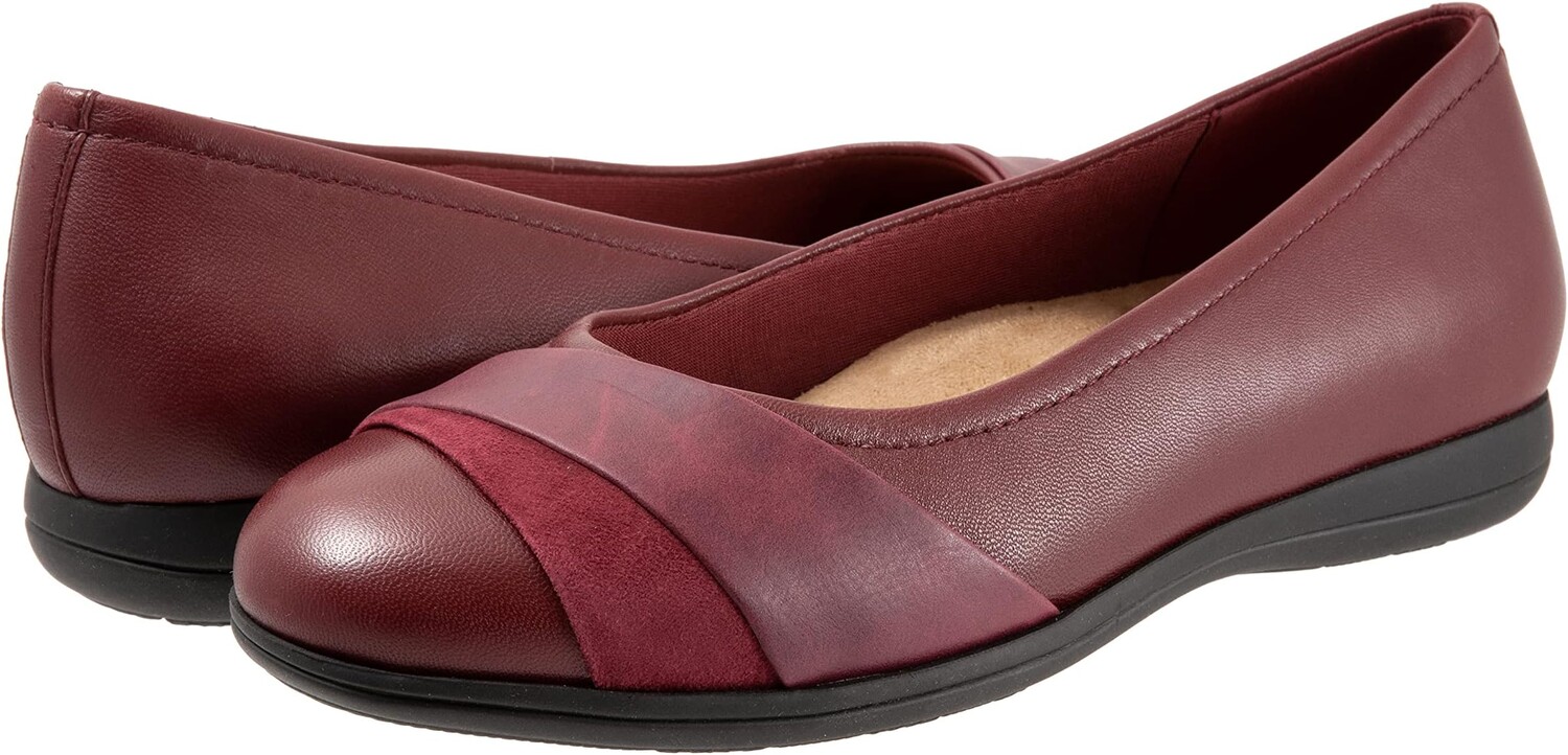 

Балетки Danni Trotters, темно-красный