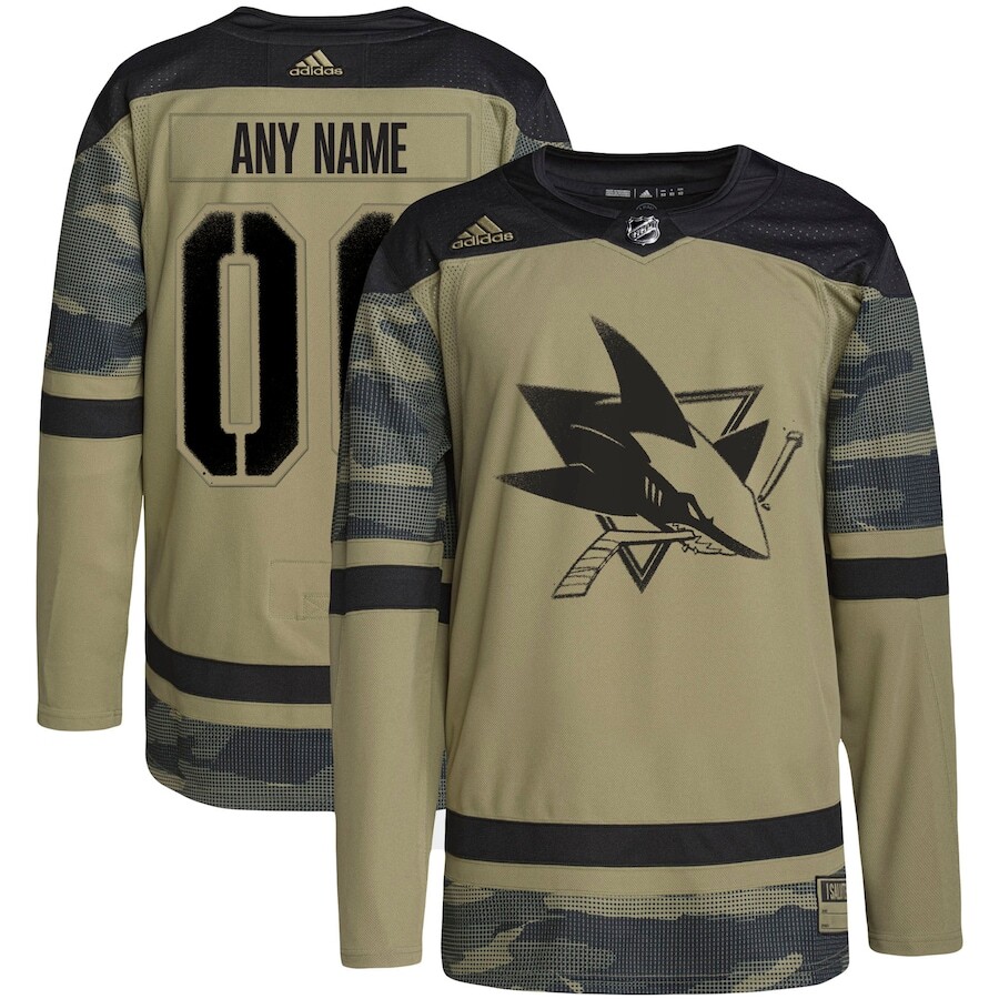 

Джерси adidas San Jose Sharks, камуфляж