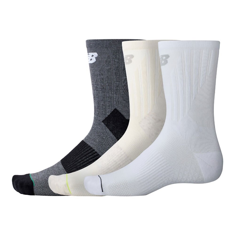 

Носки New Balance Running Repreve Midcalf 3 шт, разноцветный