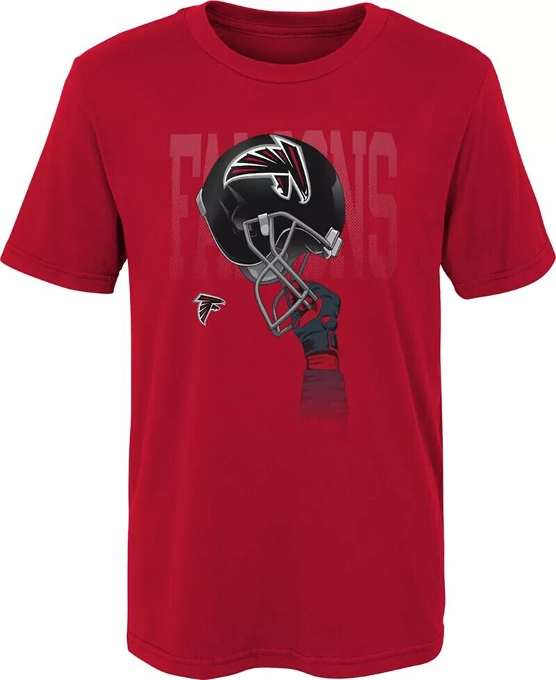 

Nfl Team Apparel Красная футболка Atlanta Falcons Helmets для мальчиков