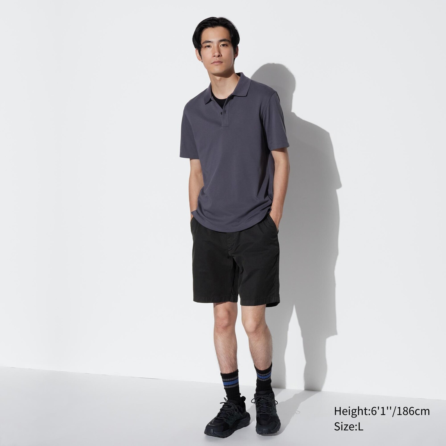 

Китайские шорты UNIQLO, черный