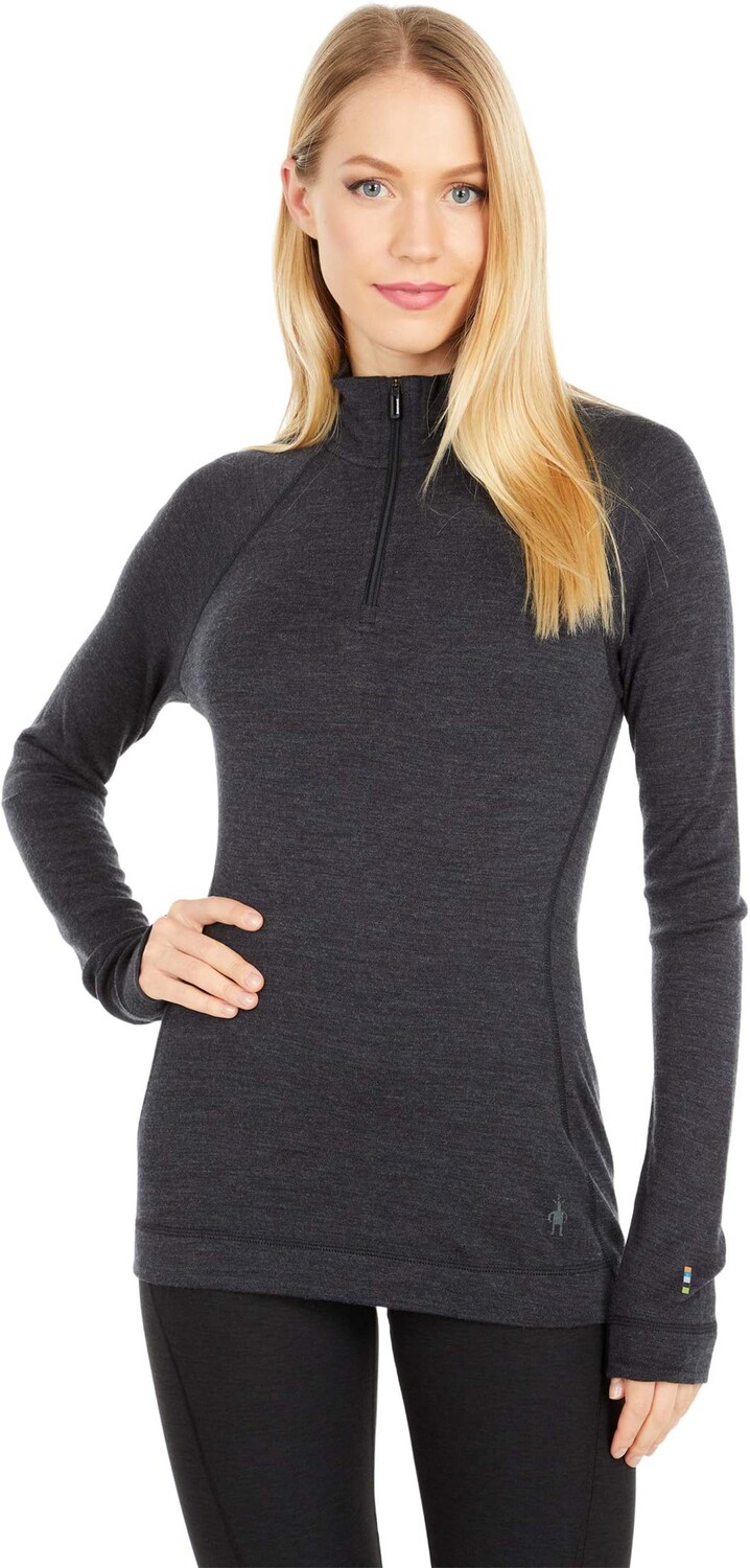 

Базовый слой Merino 250 на молнии 1/4 Smartwool, цвет Charcoal Heather