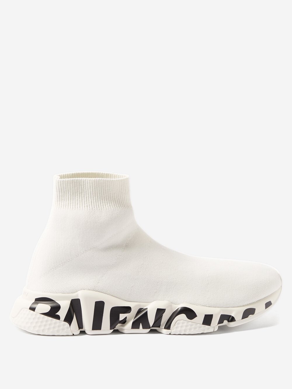 

Кроссовки speed graffiti Balenciaga, бежевый