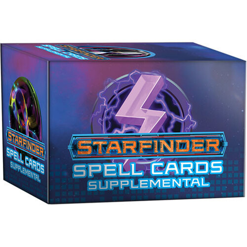 

Коллекционные карточки Starfinder Spell Cards Supplemental Paizo Publishing