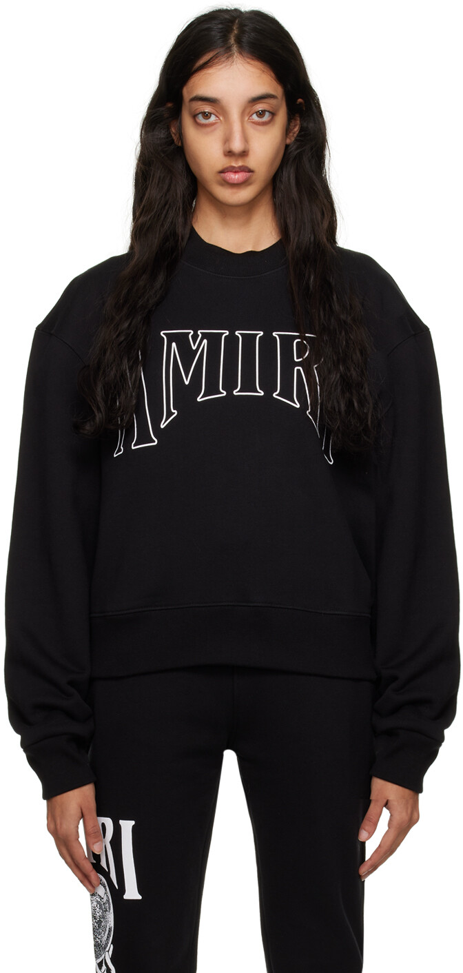 

Черная толстовка с изображением солнца AMIRI