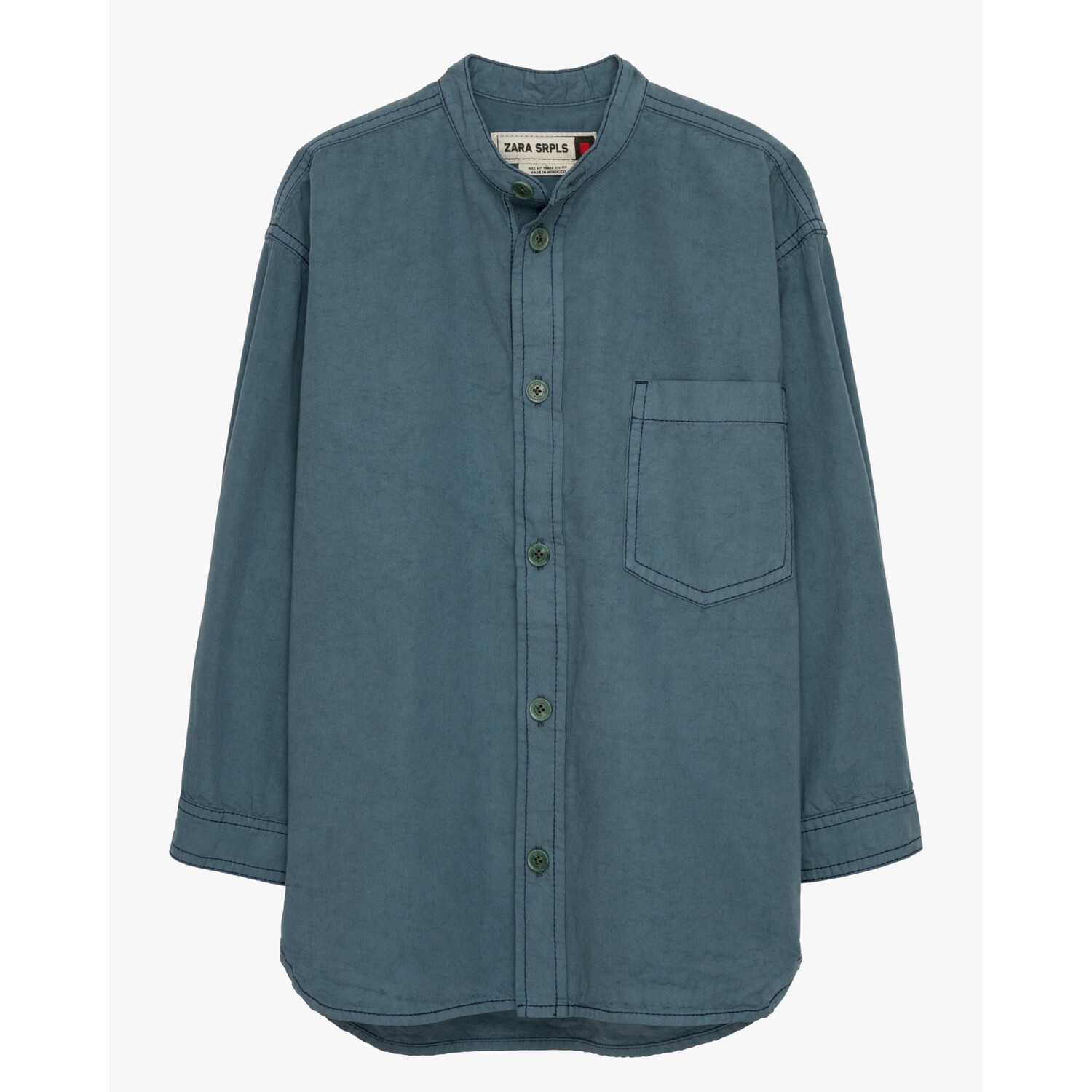 

Детская рубашка Zara BL SHRT 11, синий