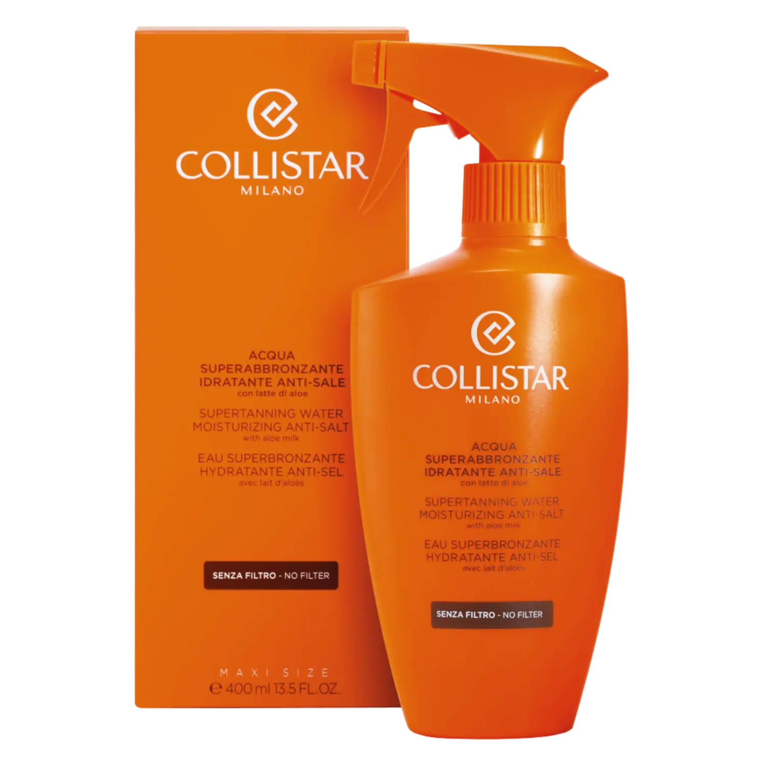 

Collistar Supertanning Water увлажняющая вода для загара с алоэ вера, 400 мл