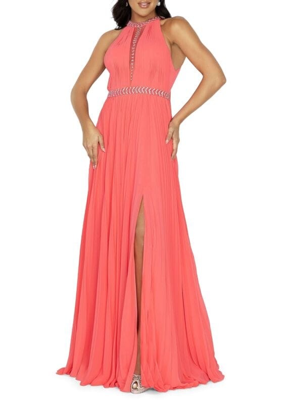

Выпускное платье из бисера Terani Couture Coral
