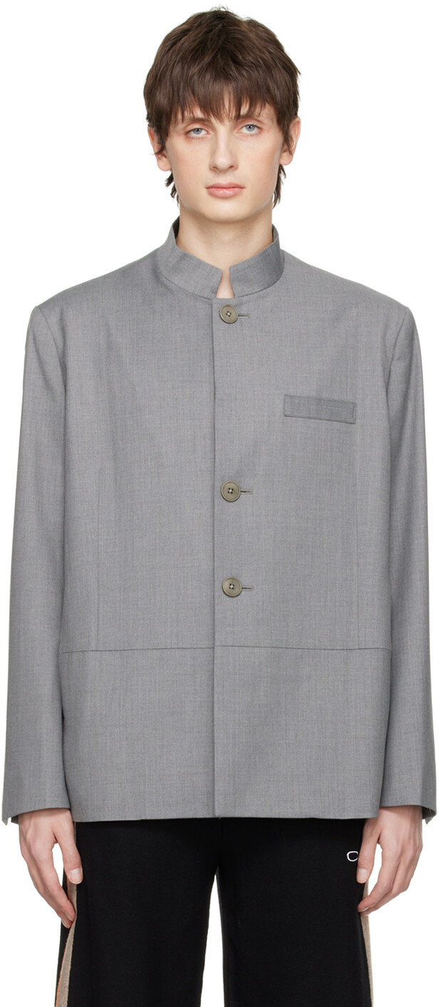 

SSENSE Exclusive Grey Graduation Blazer Commission