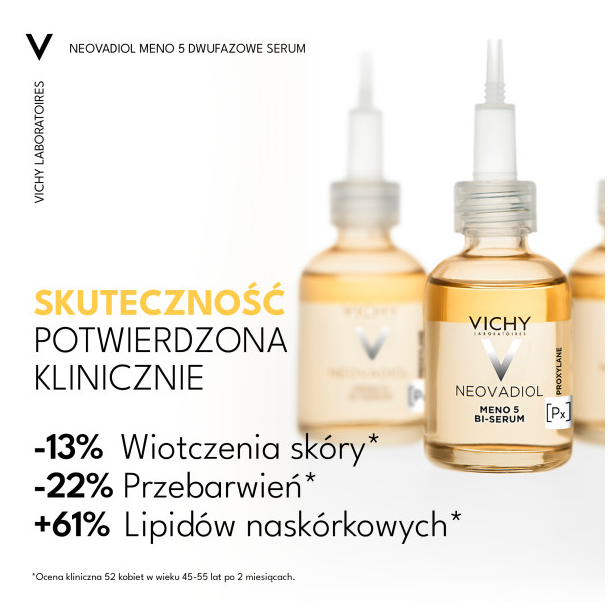 Vichy Neovadiol meno 5 b1-Serum применение. Какой % гликолевой кислоты в сыворотке Неовадиол виши?.