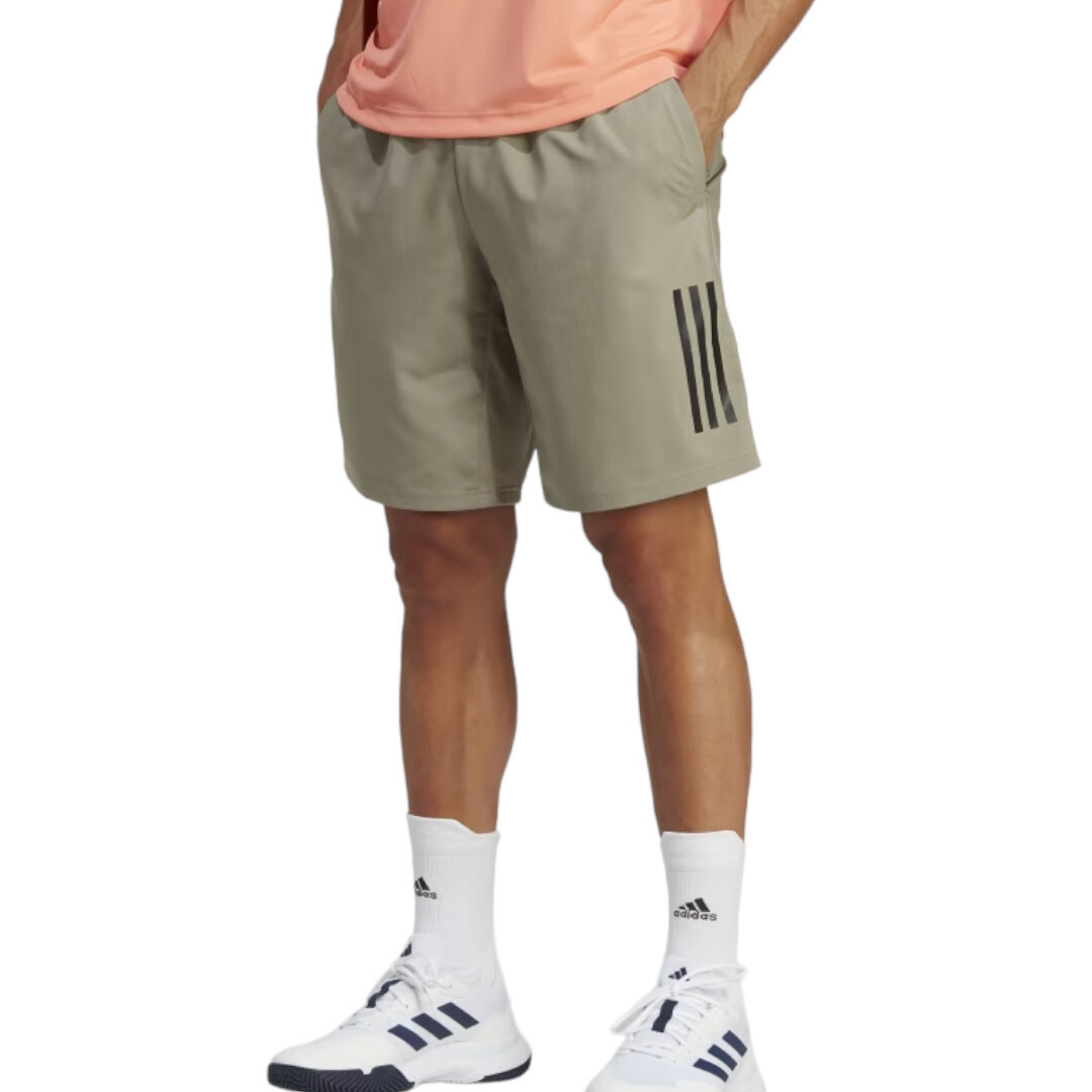 

Шорты Adidas Club 3-Stripes Tennis, зеленый