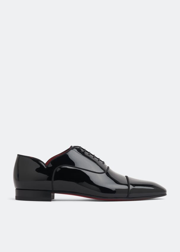 

Оксфорды CHRISTIAN LOUBOUTIN Greggy Chick Oxford shoes, черный