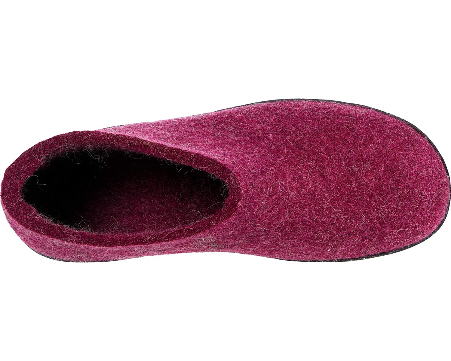 цена Слипперы Wool Shoe Rubber Outsole Glerups, клюква