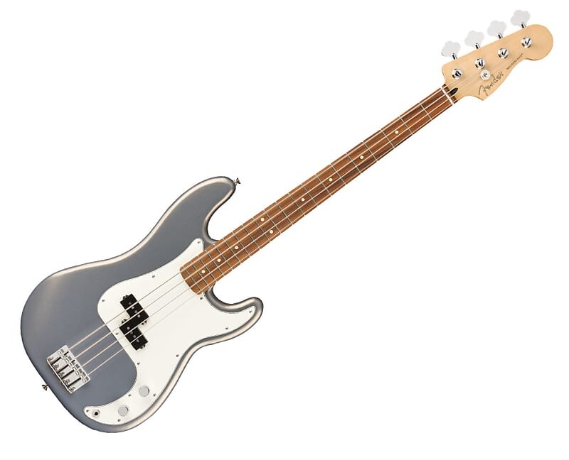 

Бас-гитара Fender Player Precision - серебристый с накладкой Pau Ferro Precision Bass