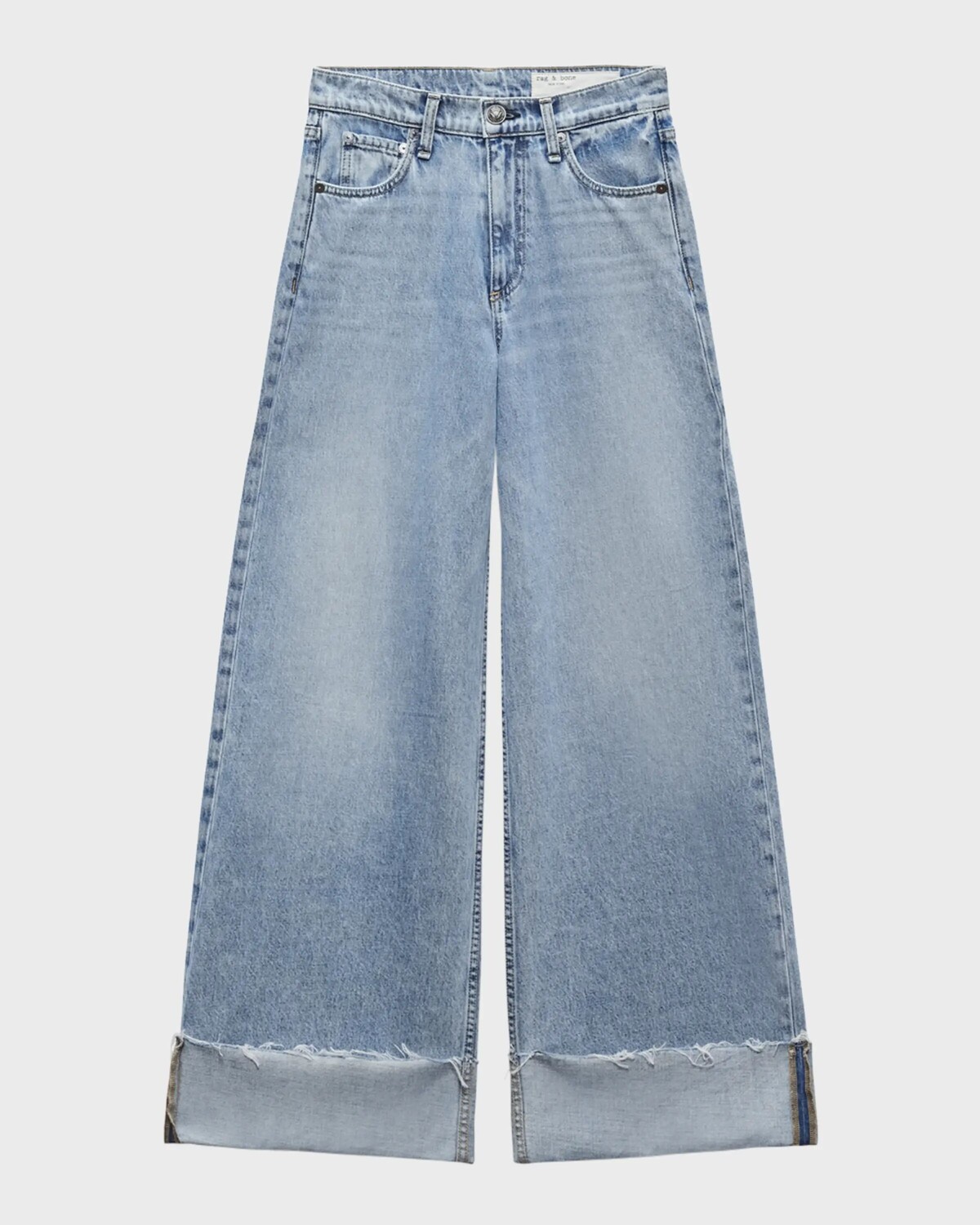 

Эластичные джинсы Sofie до щиколотки с манжетами Rag & Bone, цвет Mari