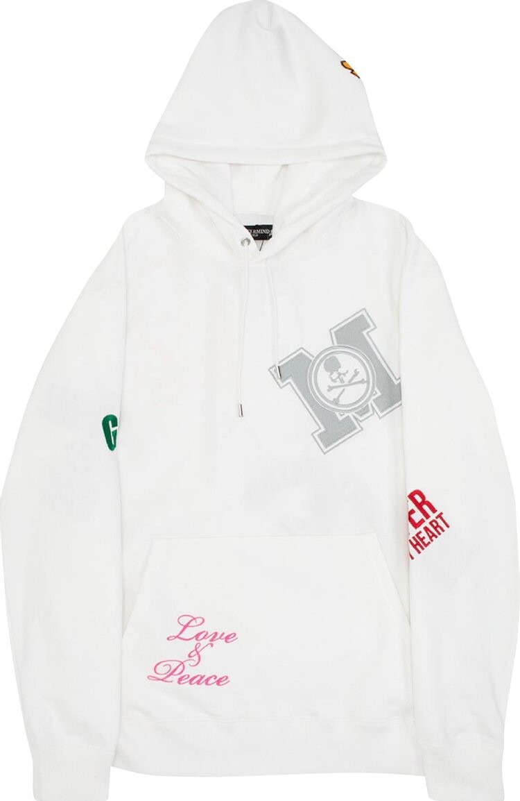 

Худи Mastermind World All Over Embroidered Hoodie 'Top Grey', серый