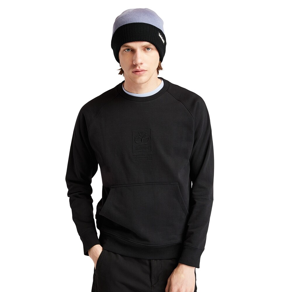 

Свитшот Timberland Heavyweight Crewneck Logo, черный