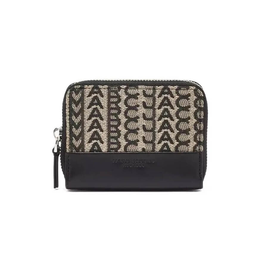 

Кошелек Marc Jacobs The Monogram Zip Around Beige, бежевый