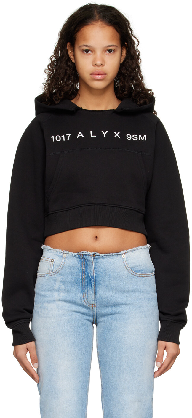 

Черный укороченный худи 1017 ALYX 9SM