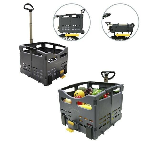 

Складная сумка-тоут Basket Topeak Trolley, серый / серый / серый
