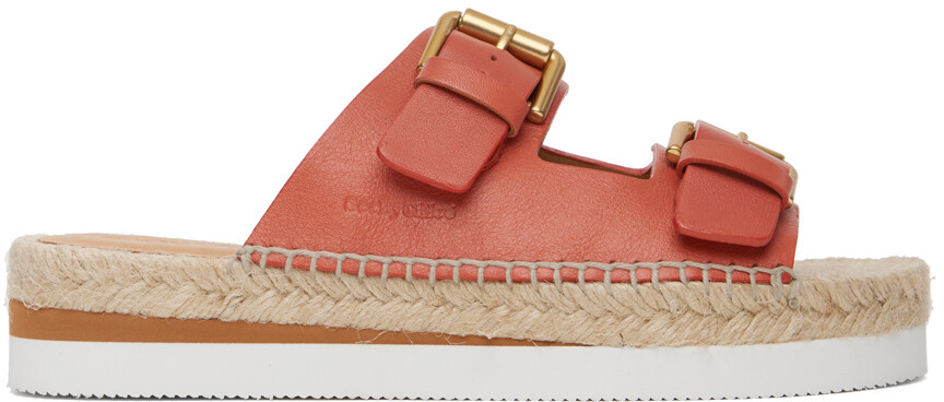 

Оранжевые сандалии Glyn See by Chloé