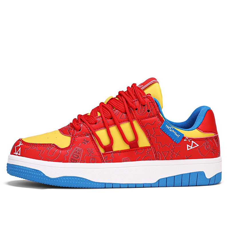 

Кроссовки The Simpsons Lifestyle Shoes Unisex Low-top, цвет Lucky Red (Velvet)