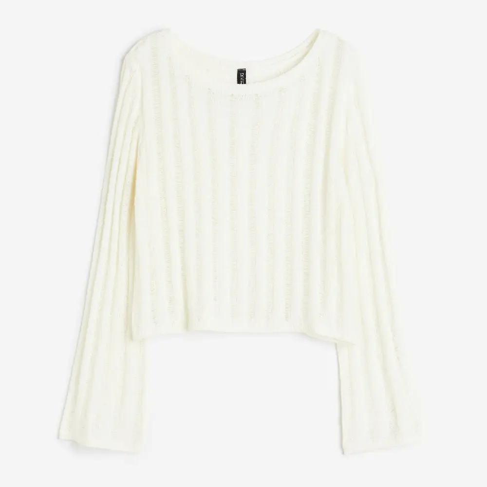 

Свитер H&M Ladder-stitch-look, кремовый, Бежевый
