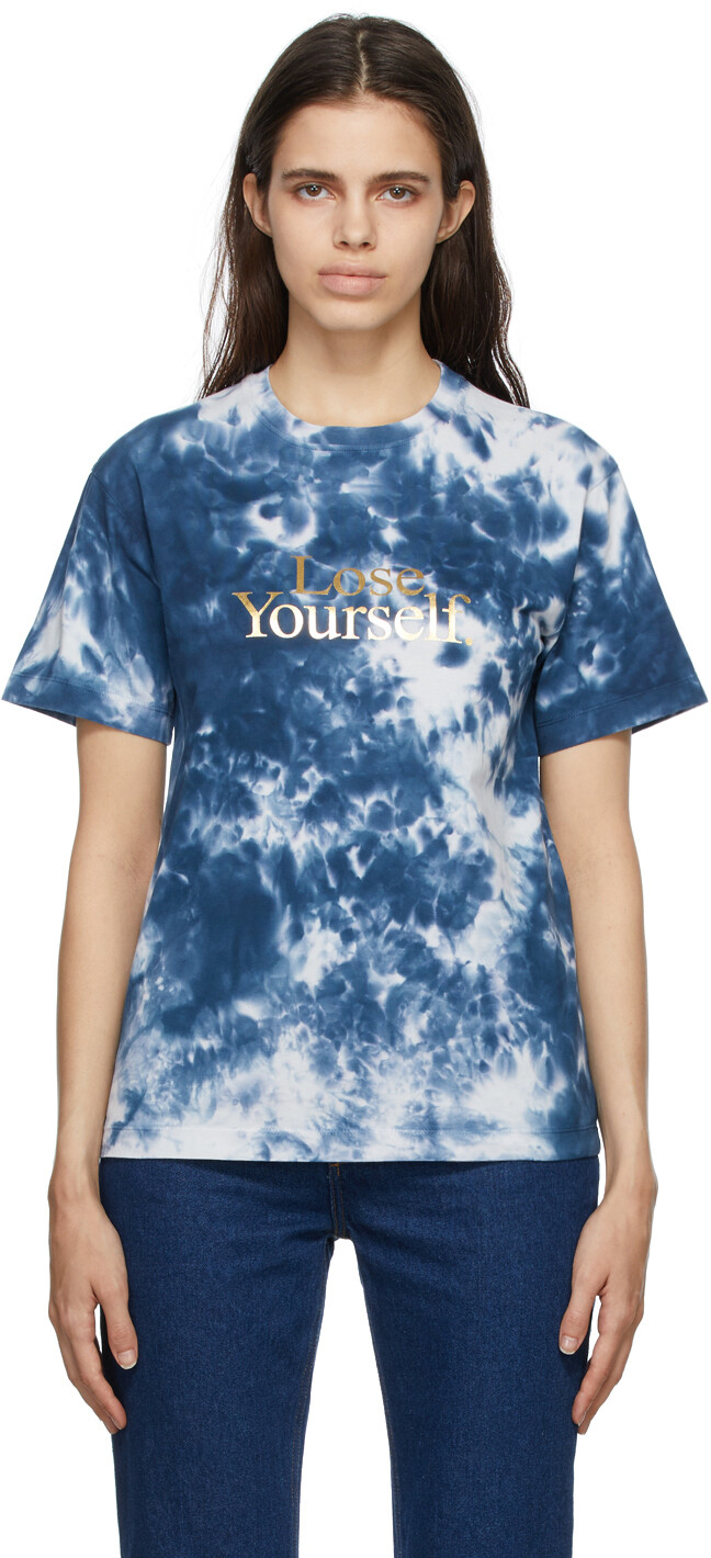 

Синяя футболка Peter Saville Edition 'Lose Yourself' Paco Rabanne