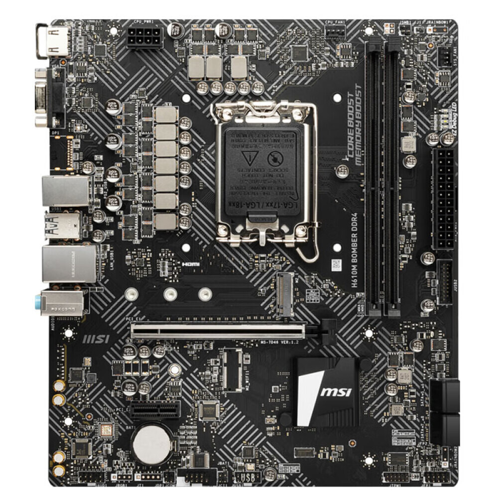 

Материнская плата MSI H610M BOMBER DDR4