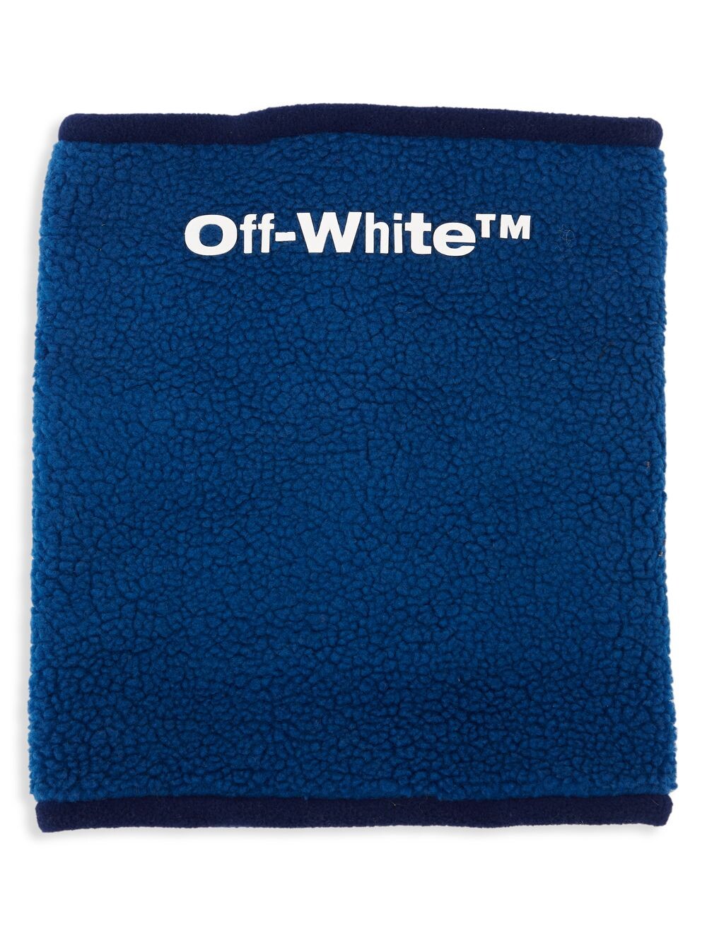 

Шарф с эластичным ворсом и шнурком Off-White, черный