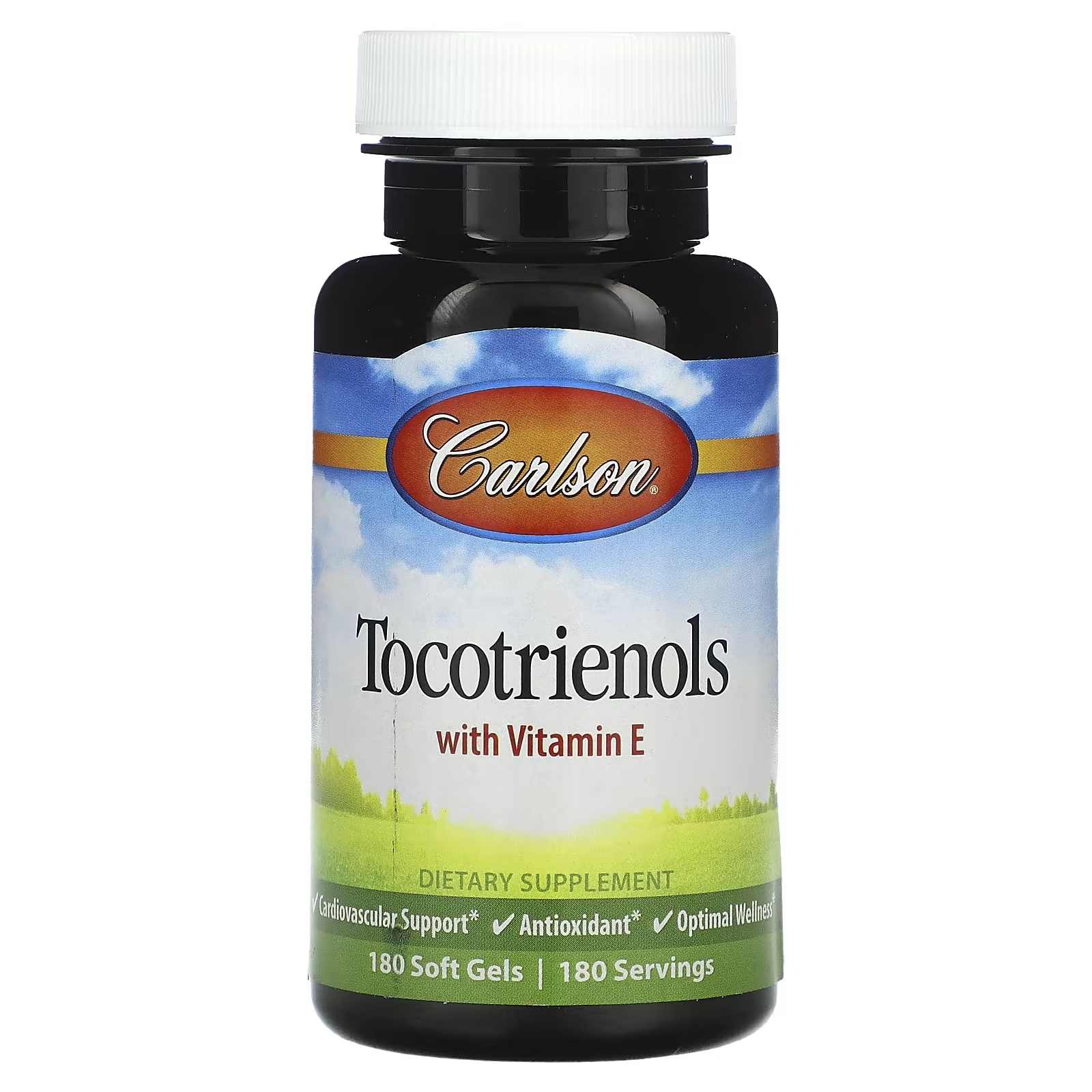 Carlson Токотриенолы с витамином Е 180 мягких таблеток carlson cardio complete комплекс для сердечно сосудистой системы 180 таблеток