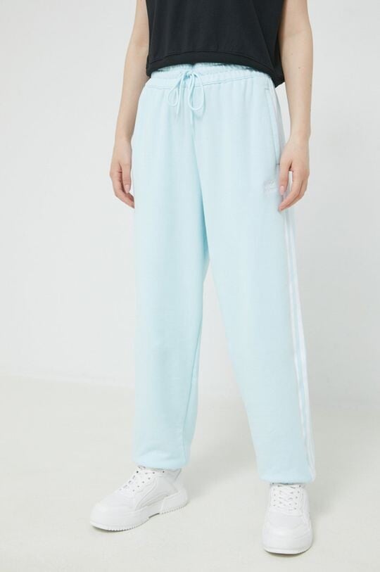 

Хлопковые спортивные штаны adidas Originals, синий