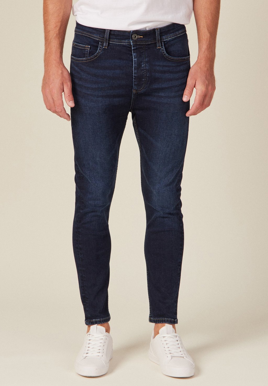 цена Джинсы Skinny Fit Tapered Mit 5 Pockets BONOBO Jeans, цвет denim brut