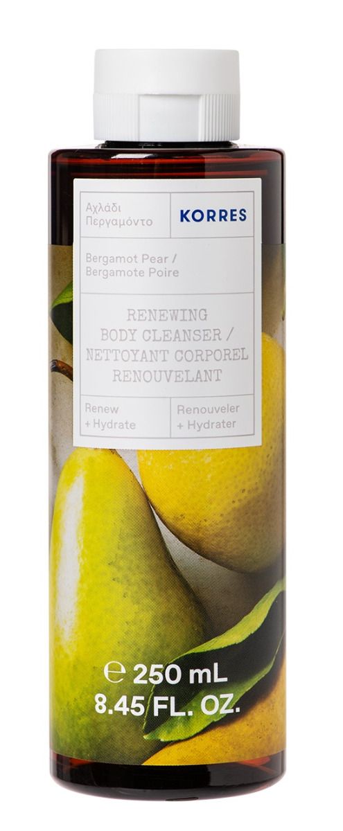Korres Bergamot Pear гель для душа, 250 ml martinellis sparkling pear cider 250 ml