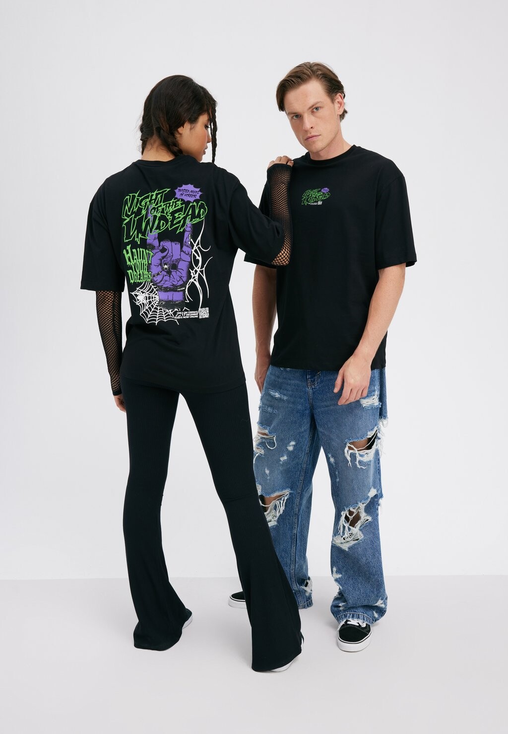 

Футболка с принтом Unisex YOURTURN, черный