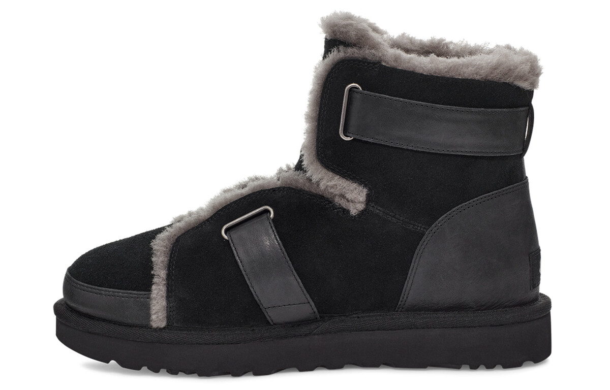 

Угги UGG Dune Mini с пряжкой, черные