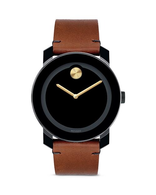 

Большие часы BOLD, 42 мм Movado, цвет Brown