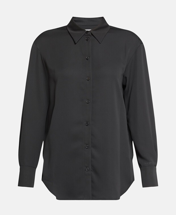 

Деловая блузка Calvin Klein, цвет Caviar Black