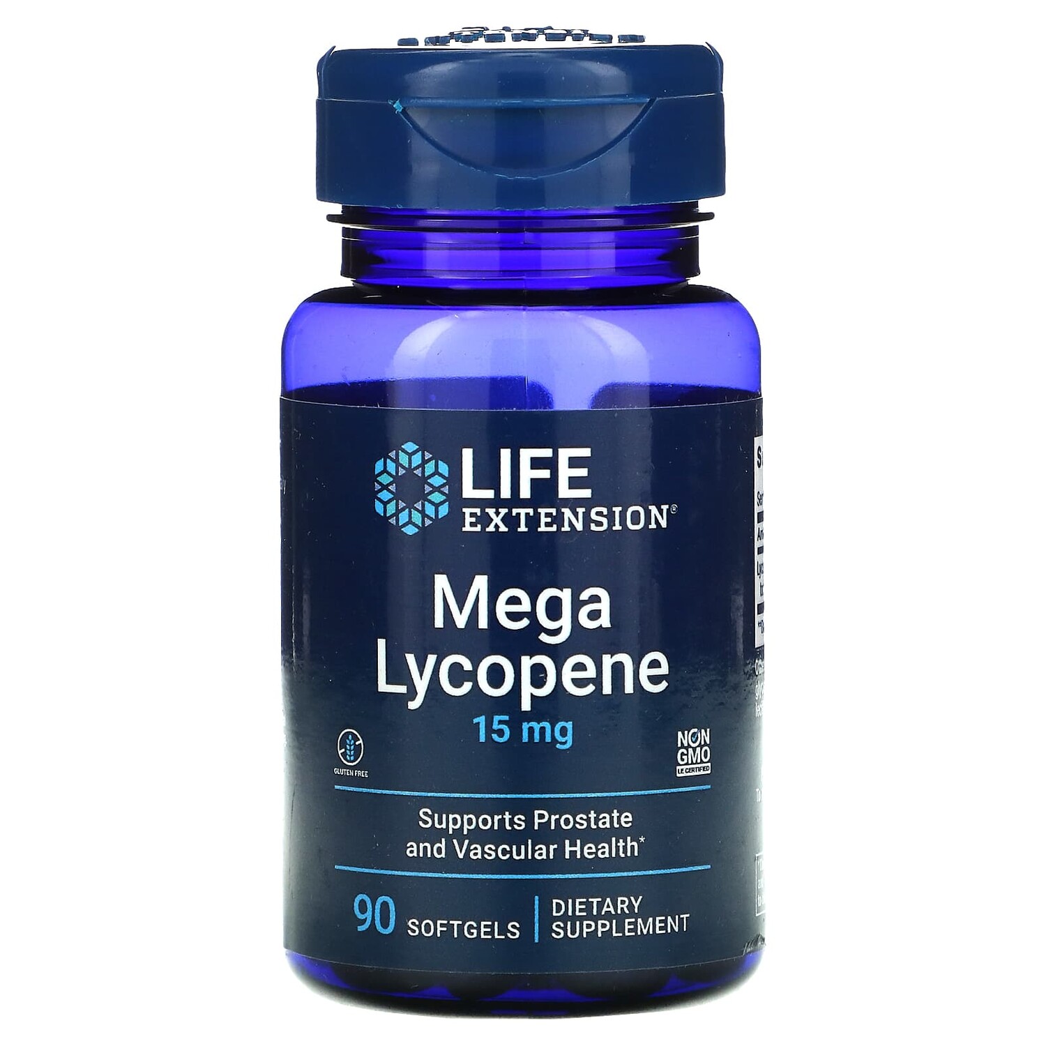 

Мега ликопин, 15 мг, 90 капсул, Life Extension