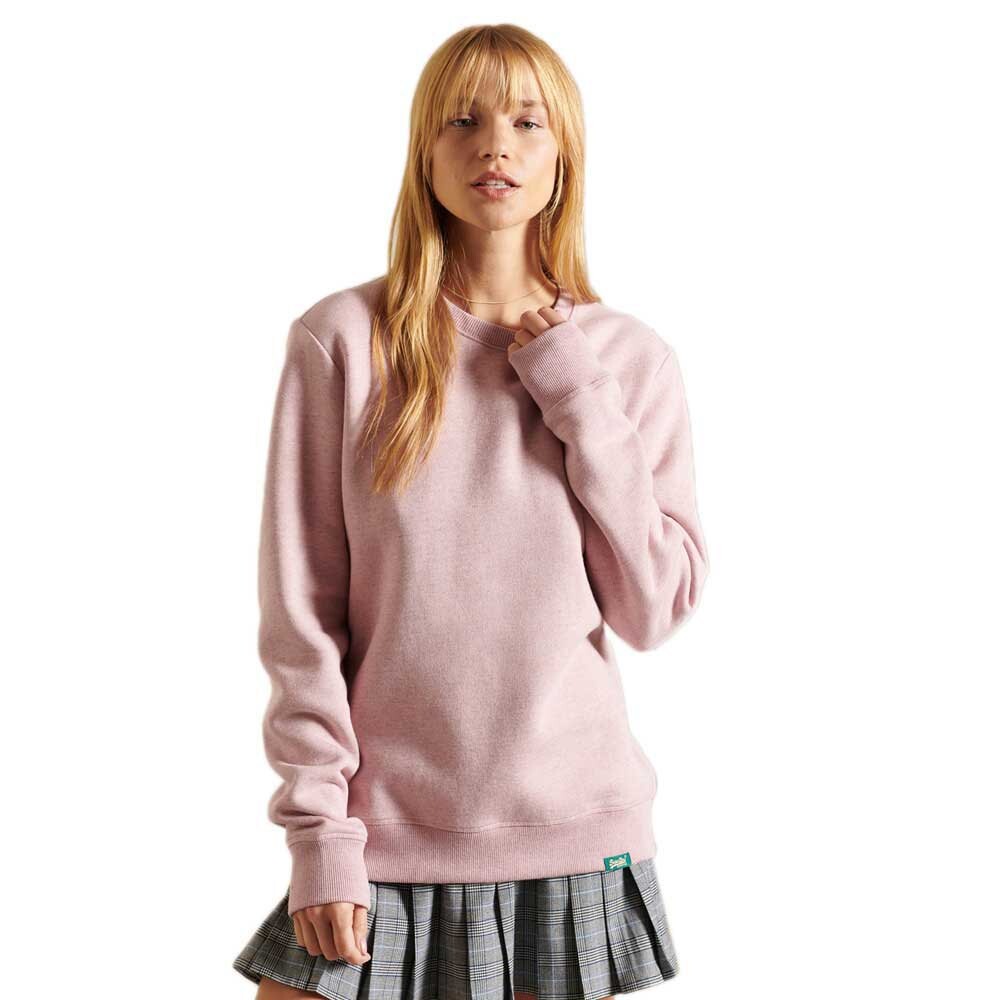 

Толстовка Superdry Vintage Logo Embroidered Crew, розовый