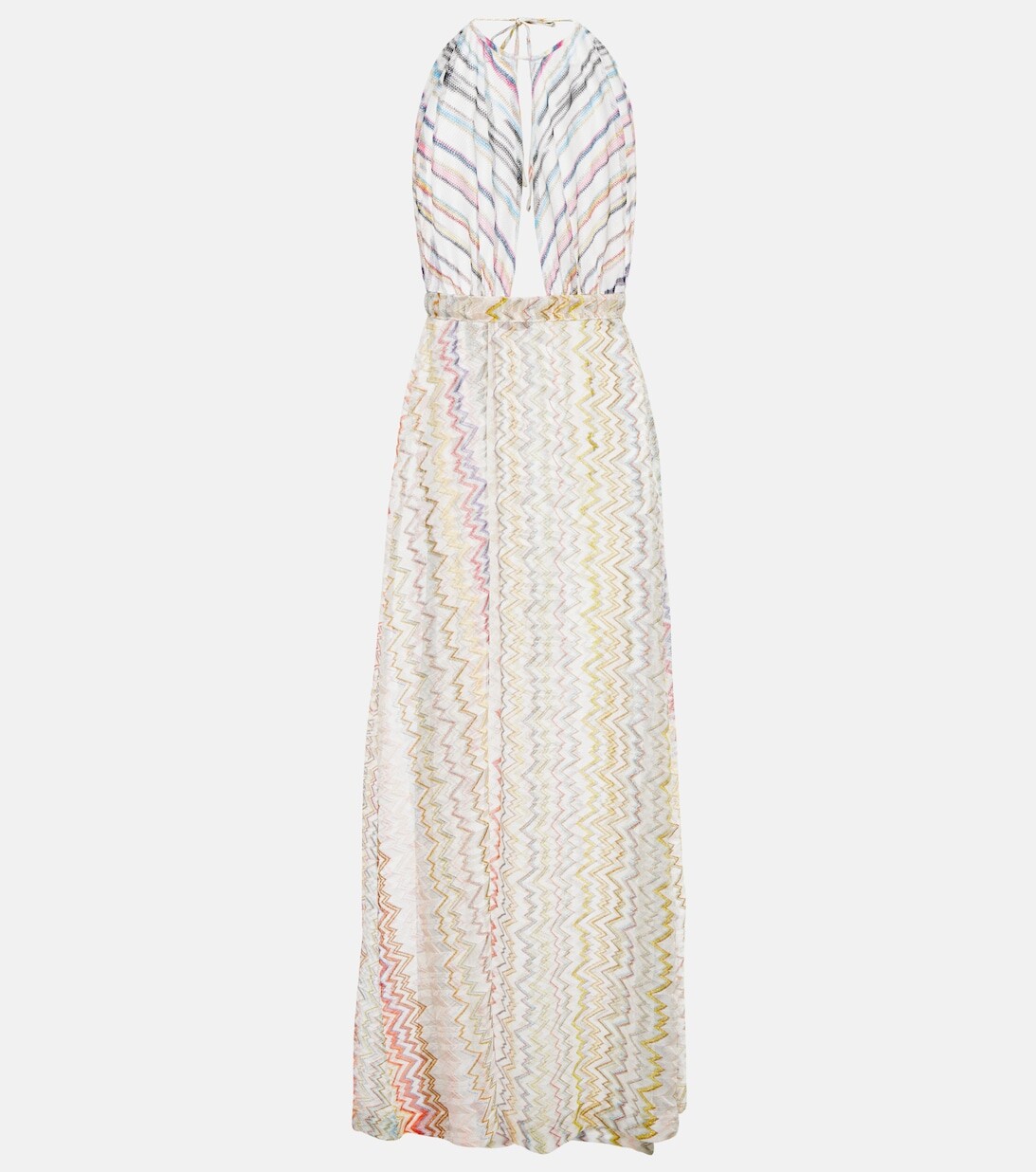 

Платье макси с принтом Missoni, разноцветный