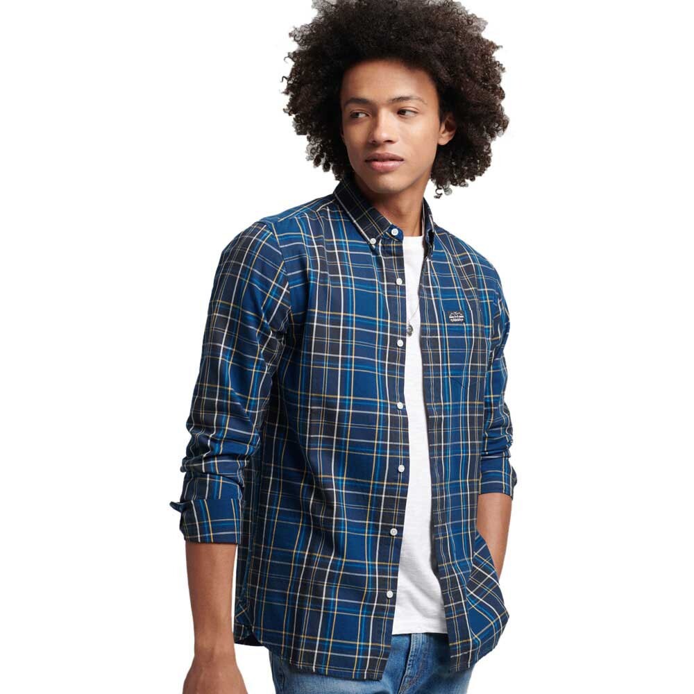 

Рубашка Superdry Vintage Merchant, синий