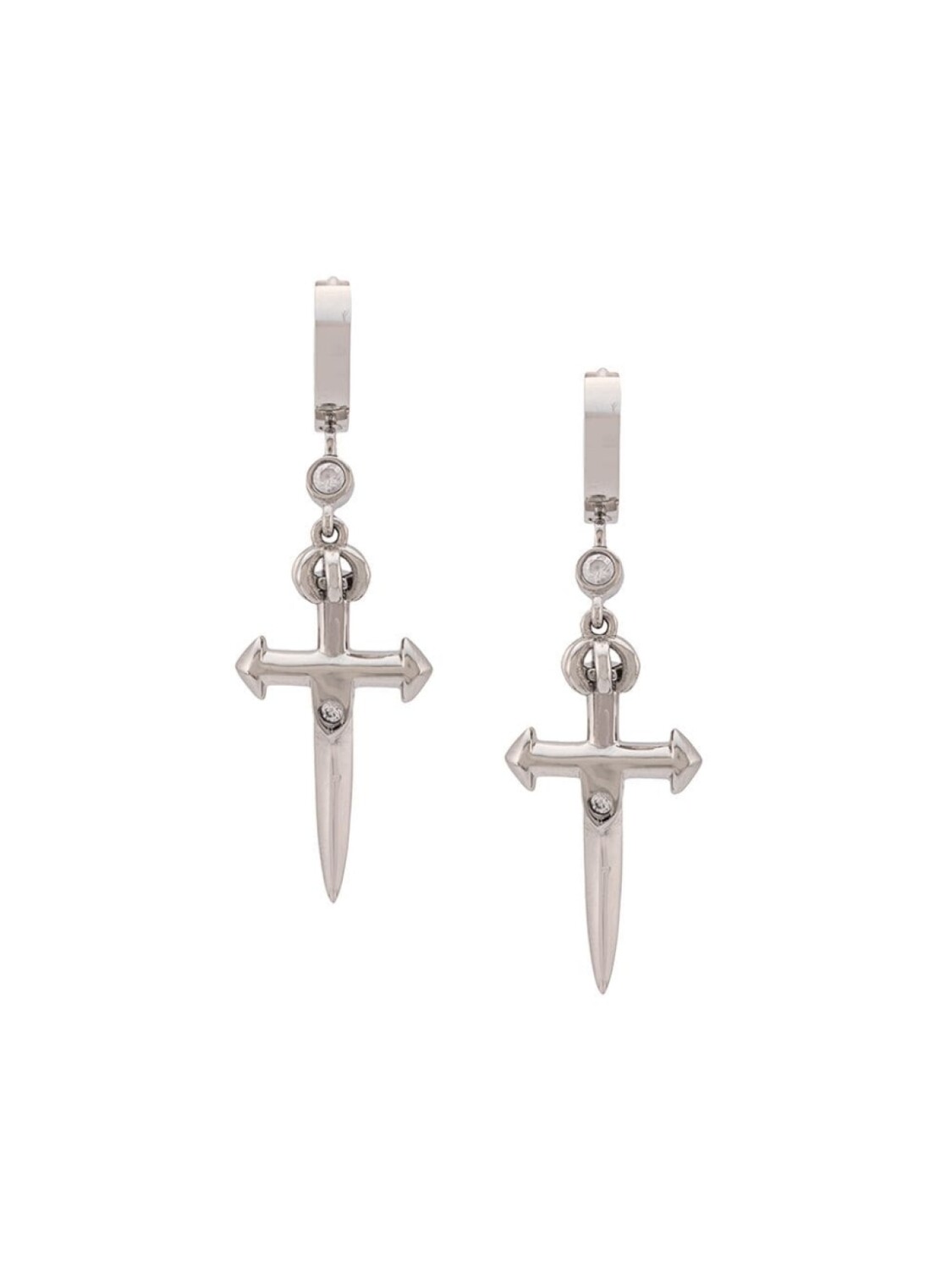 

Маленькие серьги Skyfall Nialaya Jewelry, серебряный