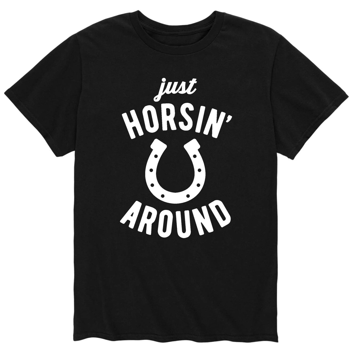 

Мужская футболка Just Horsin Round Licensed Character