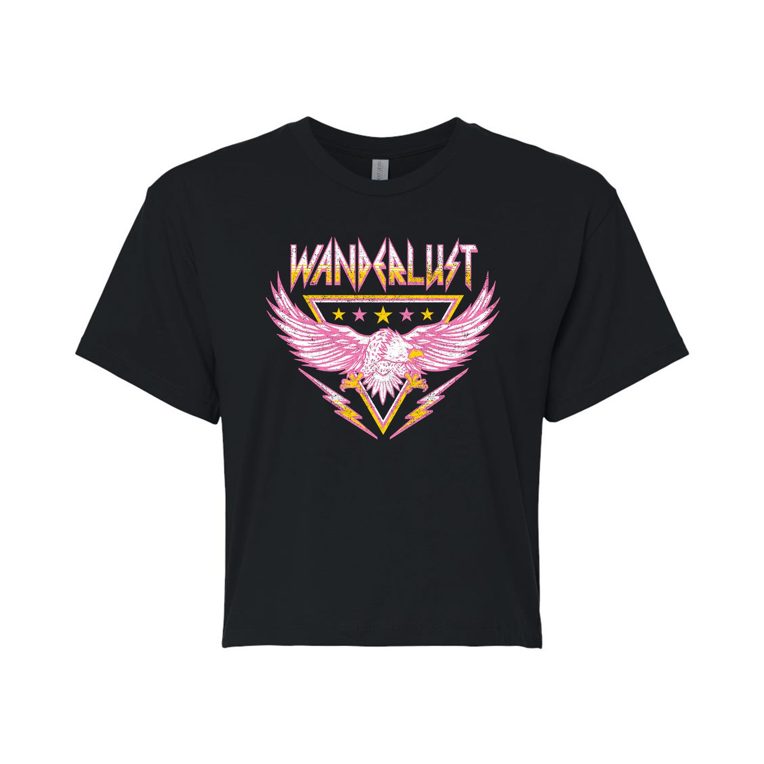 Укороченная футболка для юниоров Rock Eagle Wanderlust Licensed Character