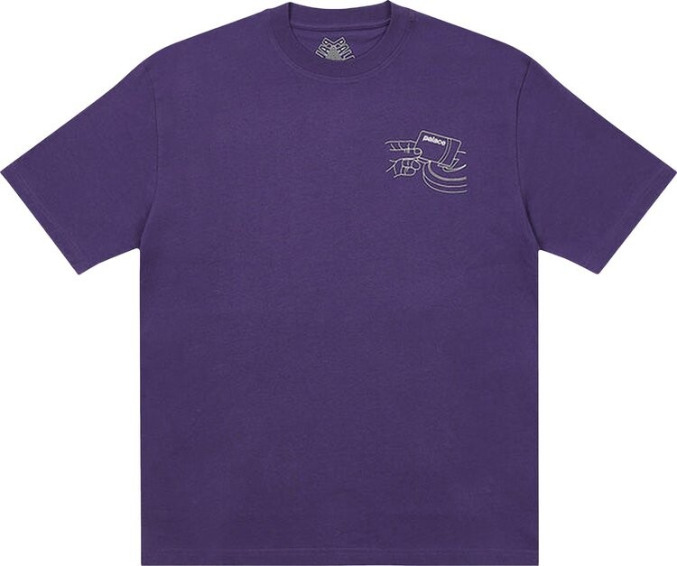 

Футболка Palace Back Of The Bus T-Shirt 'Purple', фиолетовый