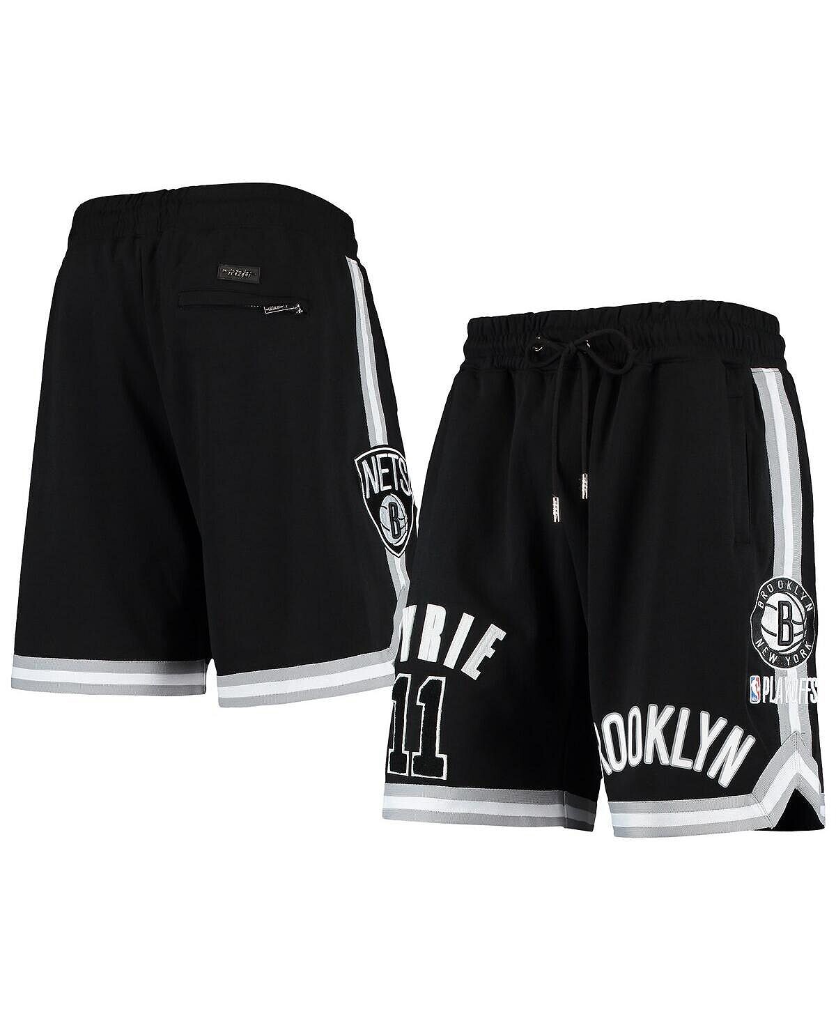 

Мужские шорты kyrie irving black brooklyn nets team player nba playoffs Pro Standard, черный