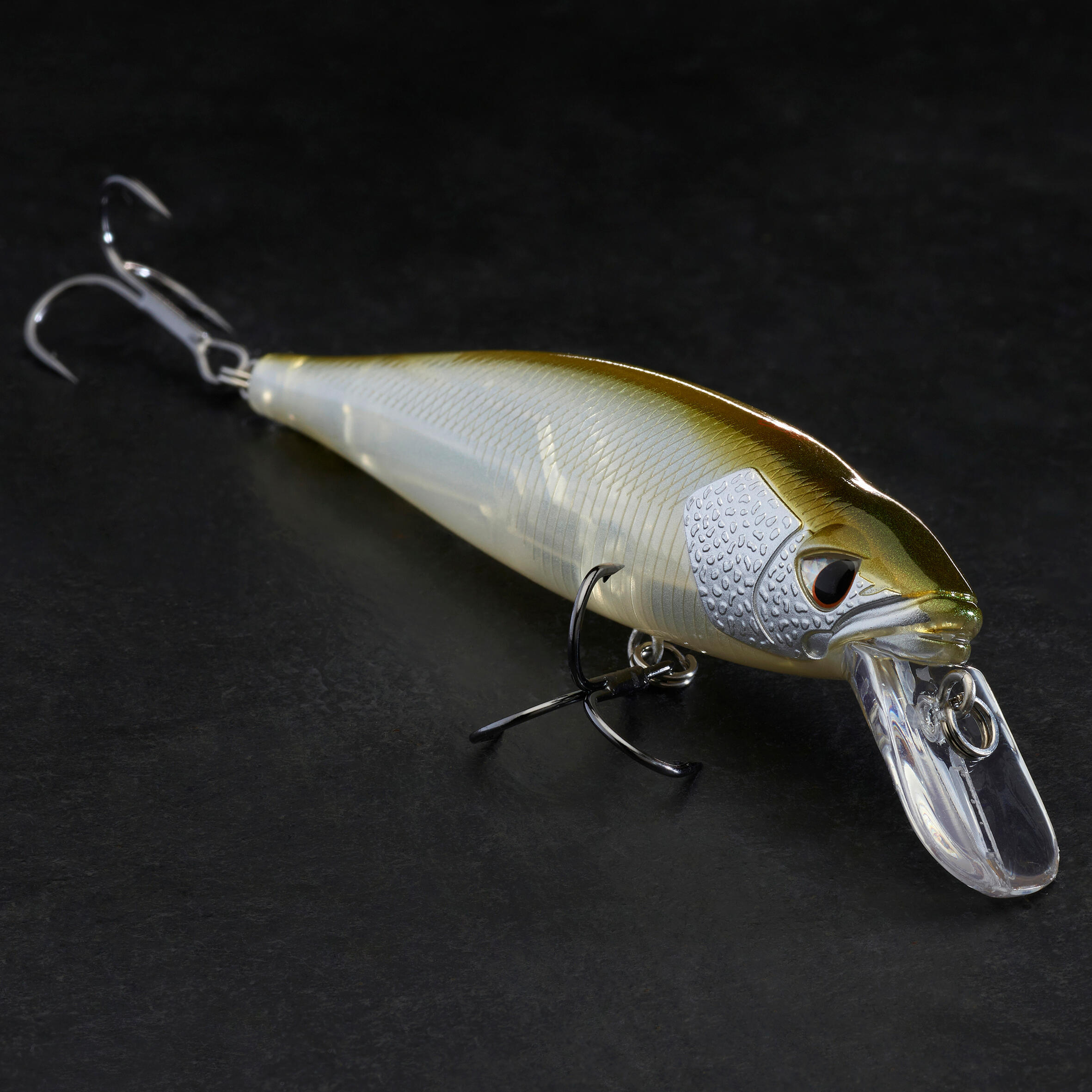 Воблер Jerkbait Minnow WXM MNW 100 SP коричневая спина CAPERLAN, коричневый - фото