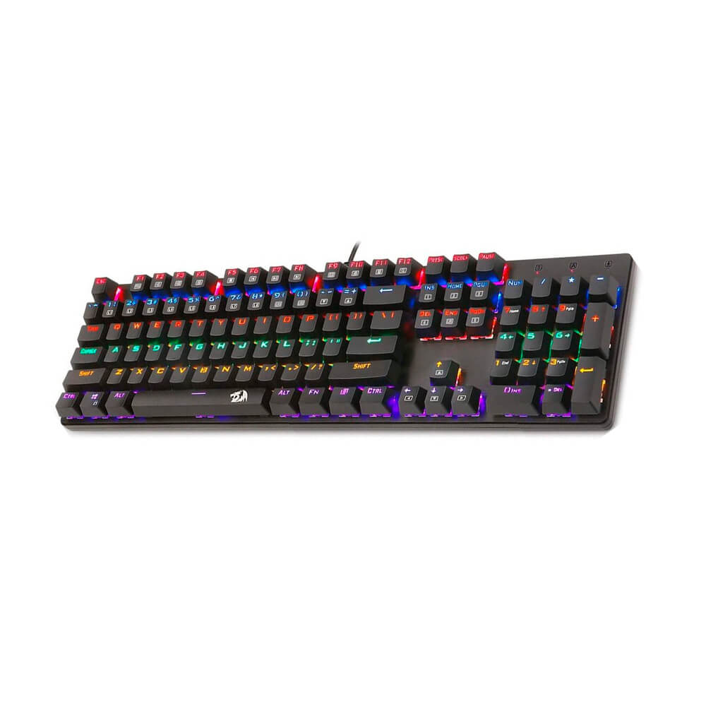 Клавиатура игровая механическая Redragon K208, проводная игровая клавиатура redragon hades k623 w1b