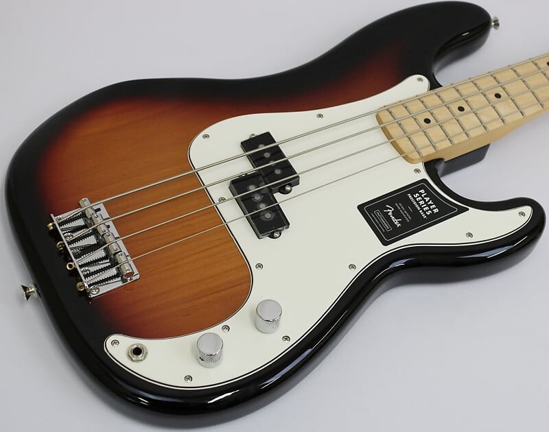 

Fender Player Precision Bass, 3 цвета Sunburst